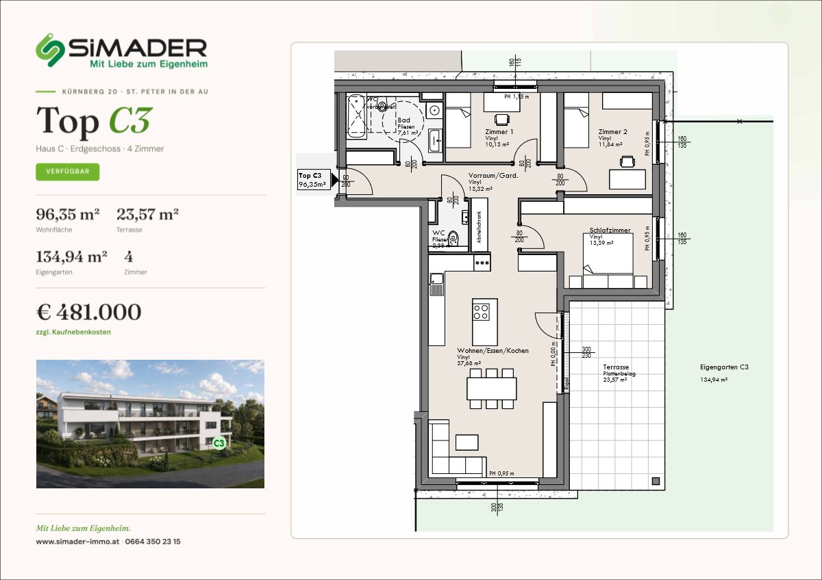 Grundriss Top C3