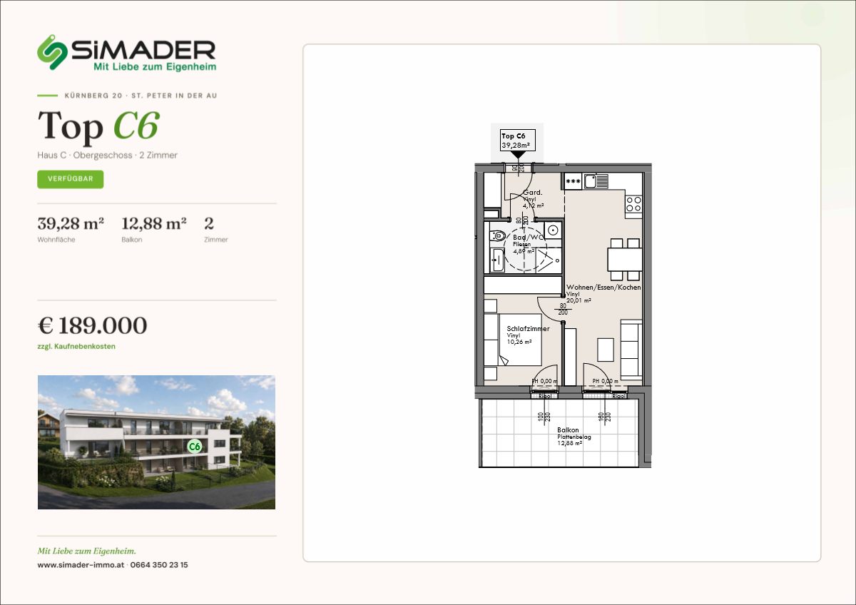 Grundriss Top C6