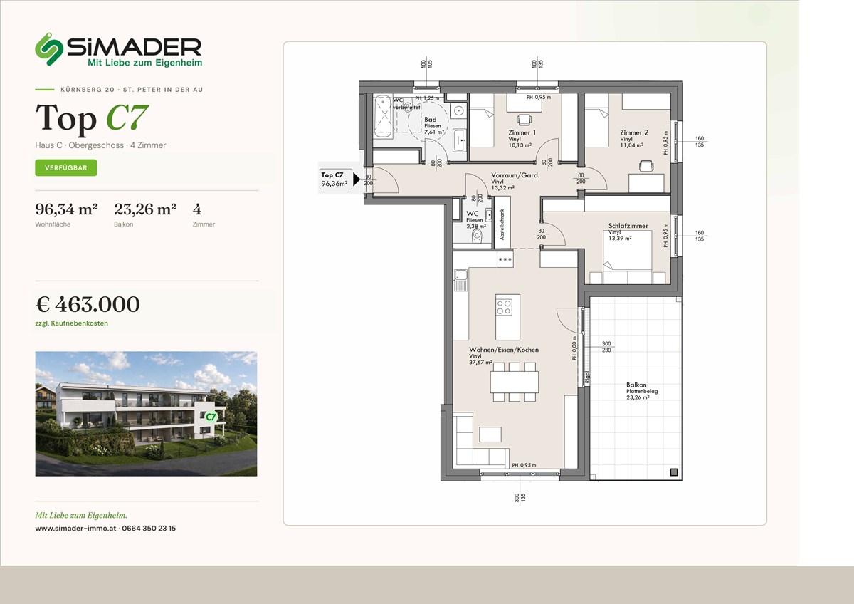 Grundriss Top C7