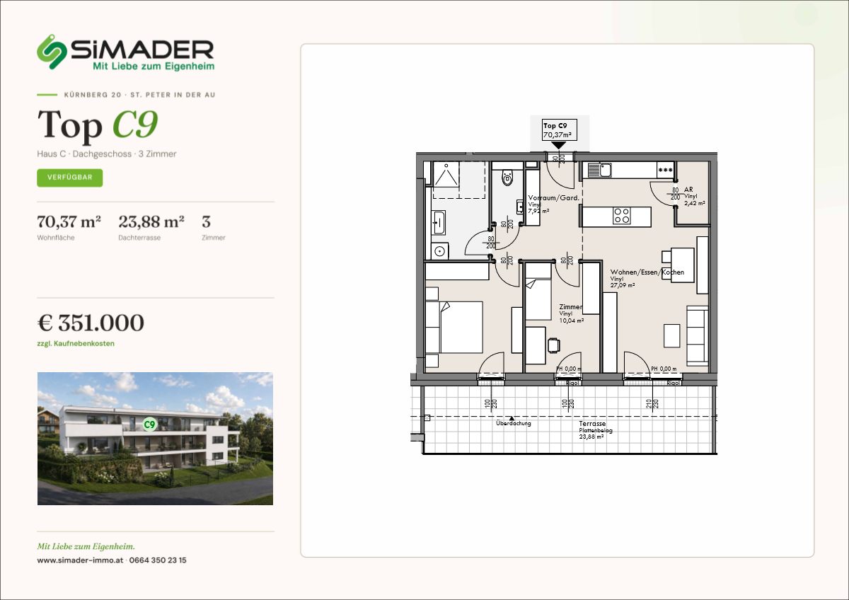 Grundriss Top C9