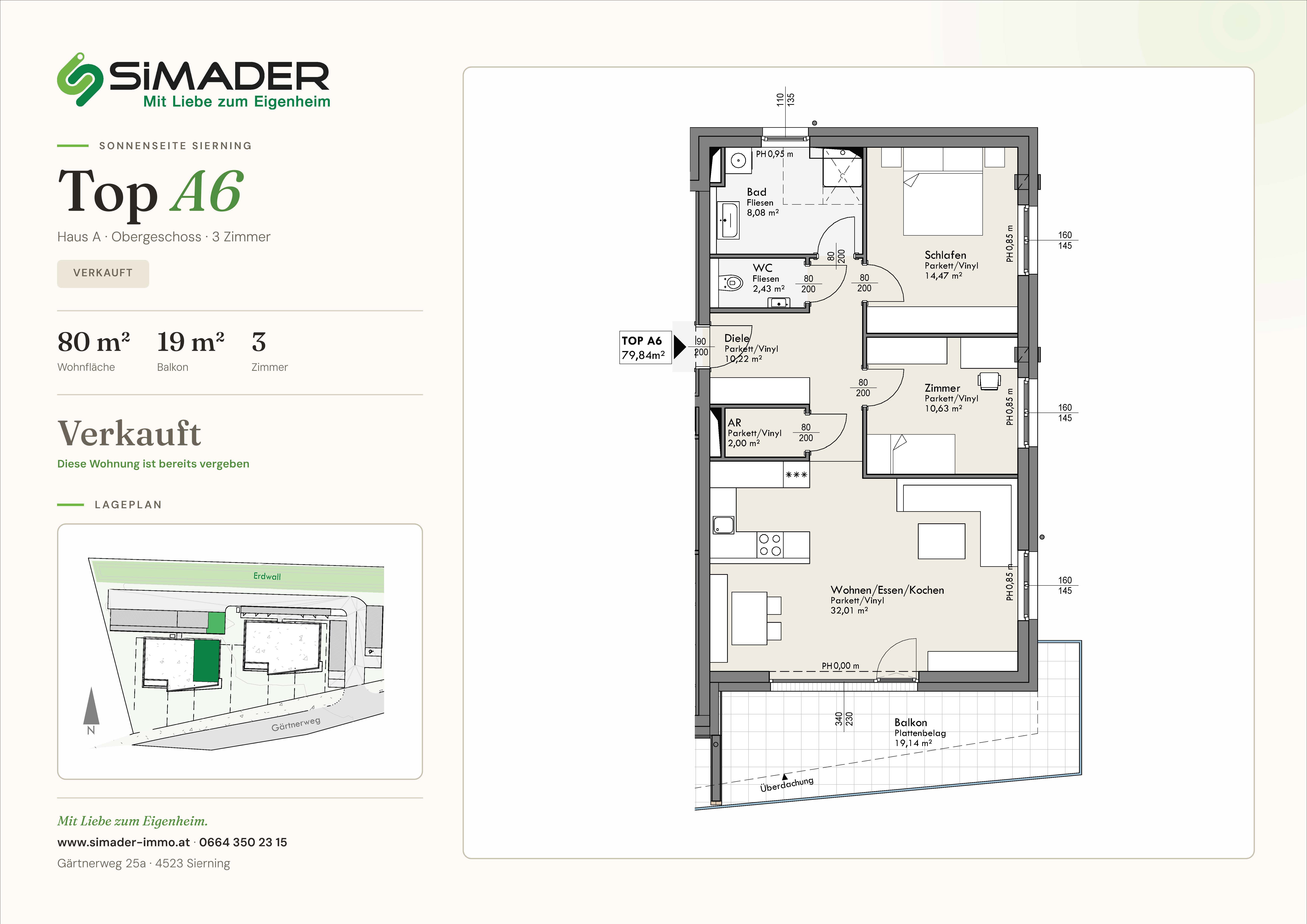 Grundriss Top A6